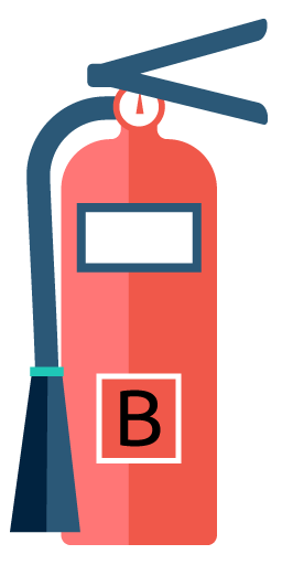 B Fire Extinguisher